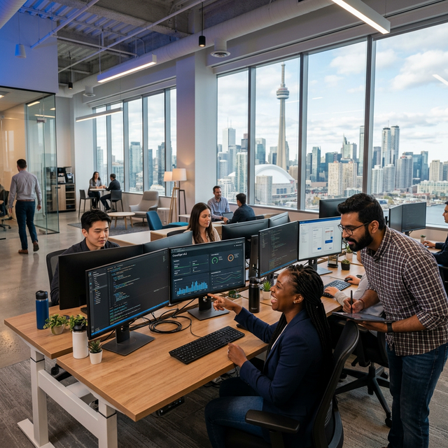 Nano Technologies office environment - Toronto, Ontario